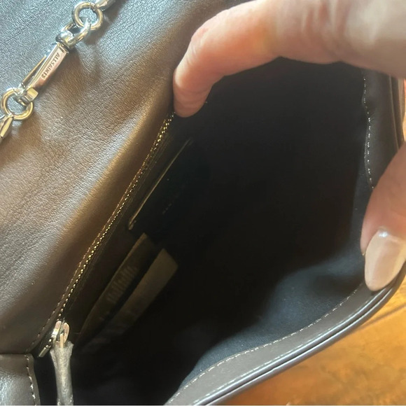 AllSaints All Saints Bansho Ebony Brown Leather Bag NWT $298 - Picture 9 of 11